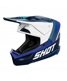 Helm Furious Stadium Blue Glossy S