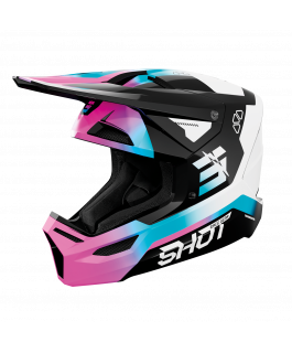 Helm Furious Kid Rocket Pink Glossy Ym