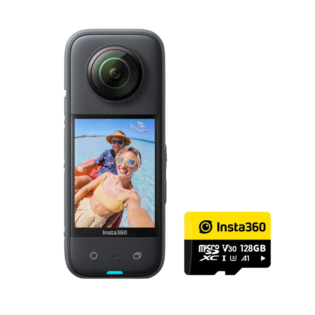 X3 Camera + Mem Card + Lens Cap
