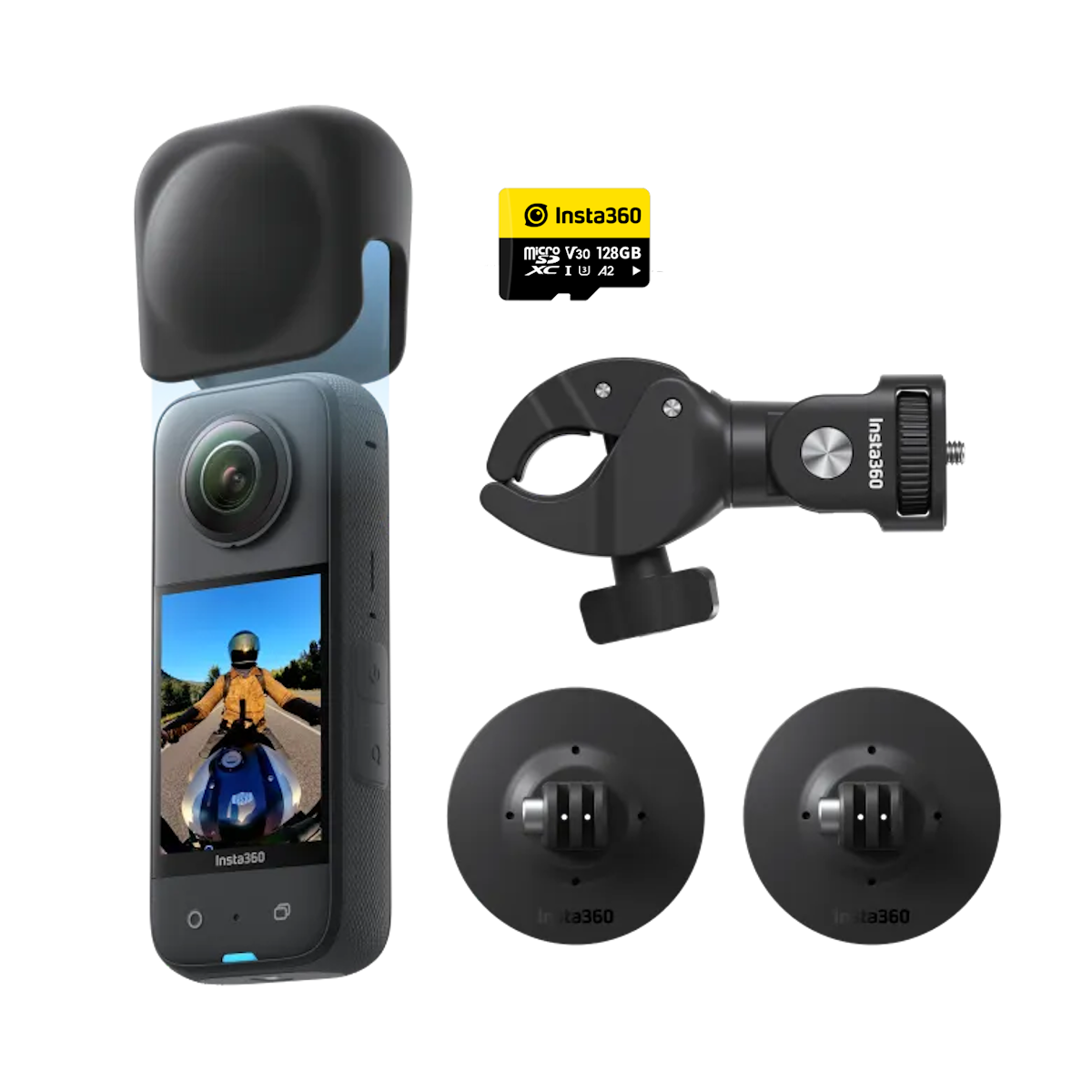 X3 Camera Moto Bundle+Mc
