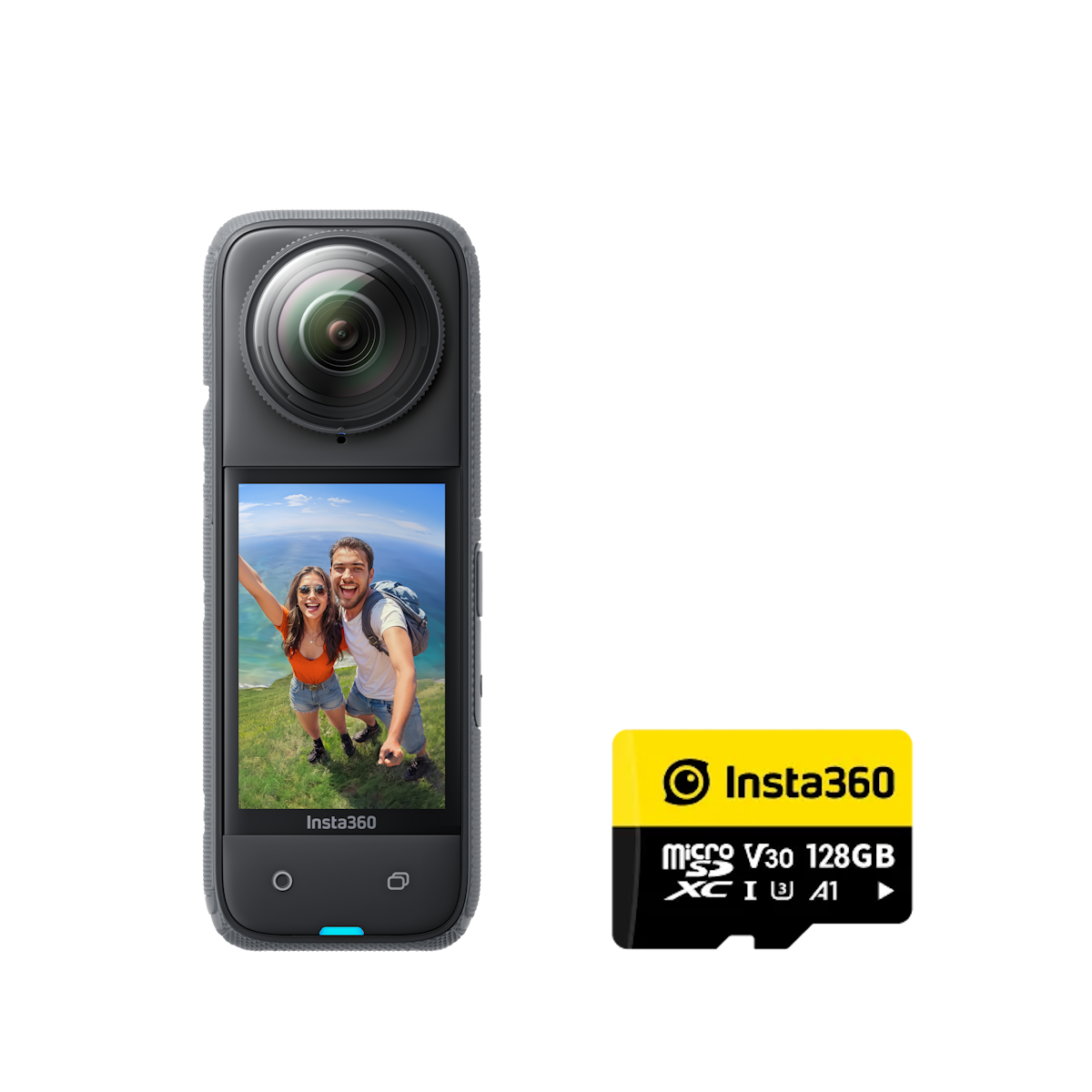 X4 Camera + Mem Card + Lens Cap