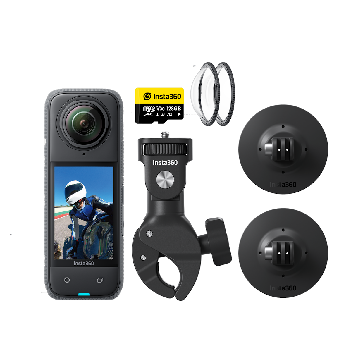 X4 Camera Moto Bundle + Mc