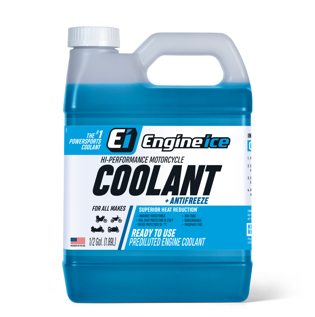 E.I Coolant 1.89L 1/2 Gal (Cs/4)