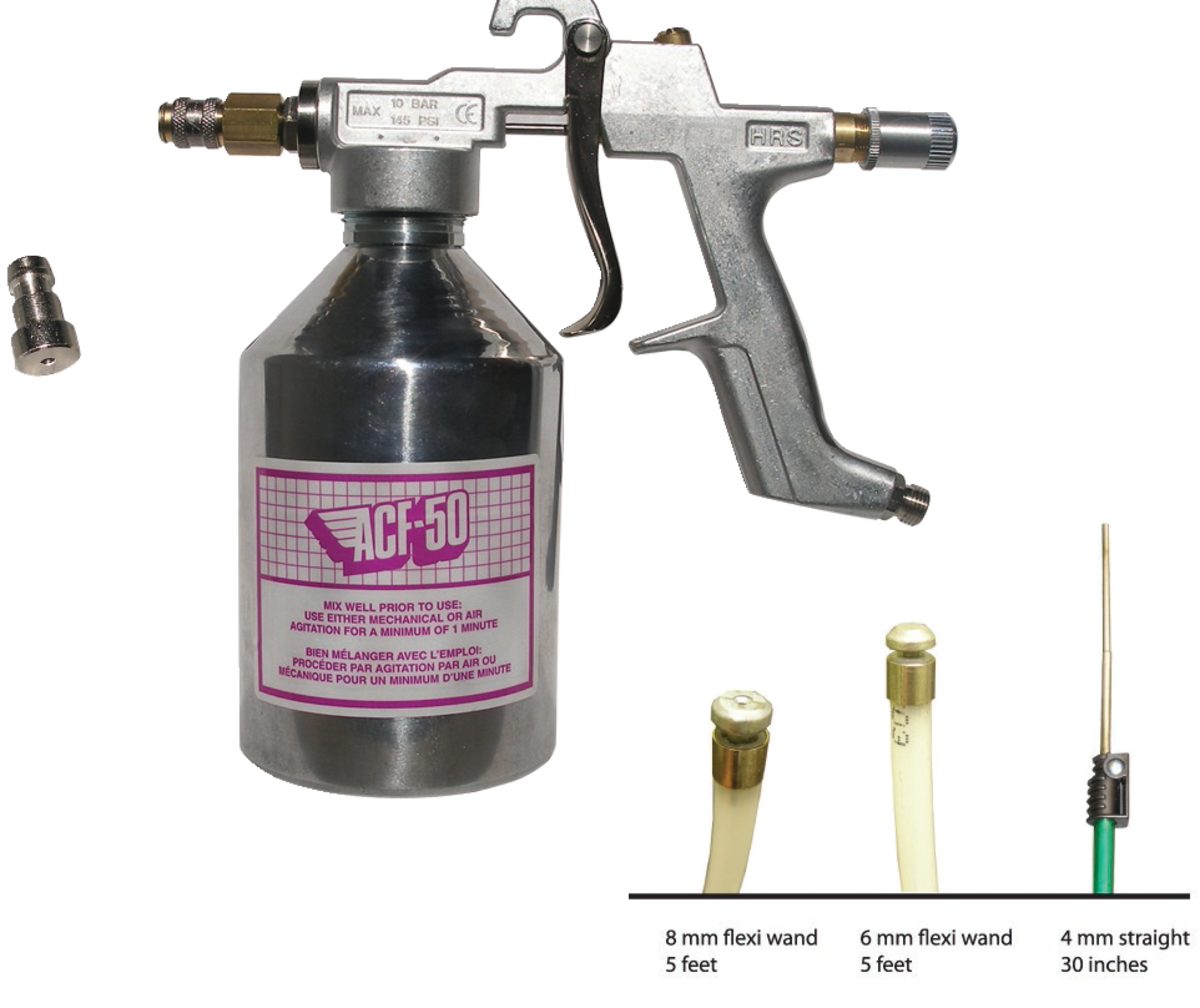 Motorcycle Hand Held Spray System