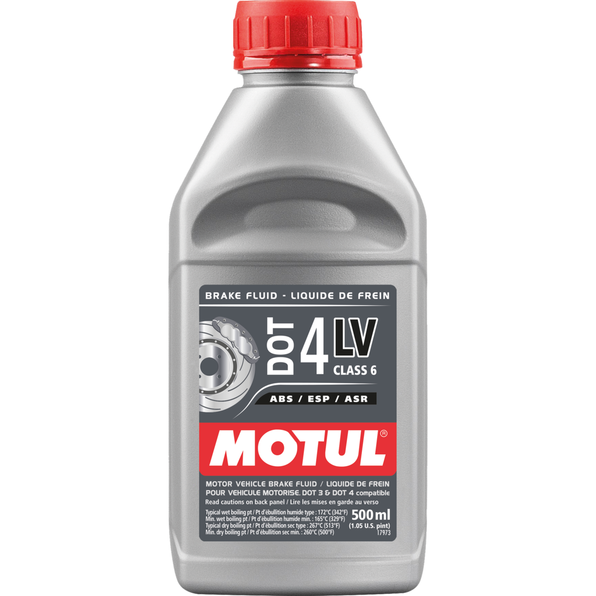 Brake Fluid Dot 4 Lv 500Ml (Made Usa)