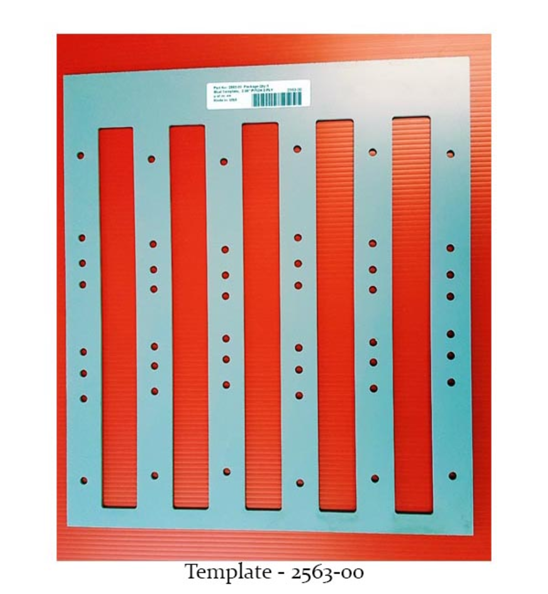 2.86 2-Ply Stud Template