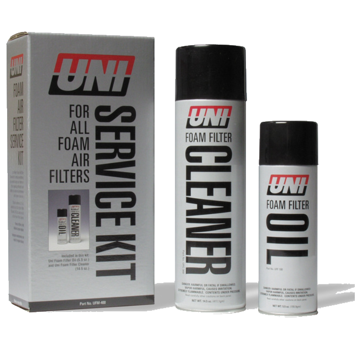 Uni Filter Cleaner/Oil Kit Aerosol