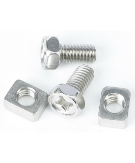 12Mm Brass Nut & Bolt Set