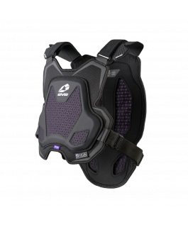 Evo Chest Prot W/Re Zro Blk M/L
