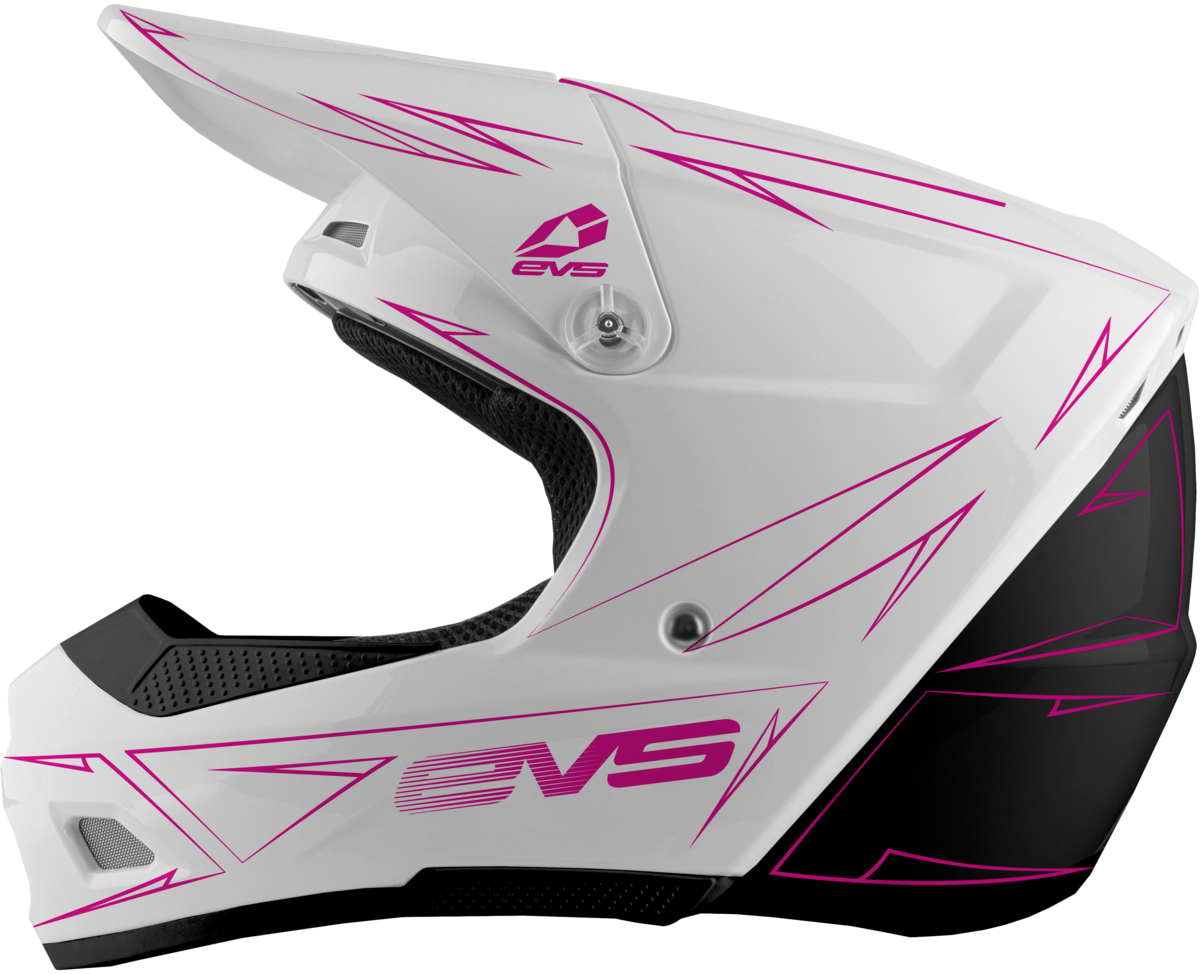 T3 Jr Pinner 50/50 Wht/Pink/Blk L