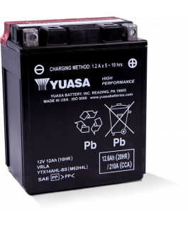 Ytx14Ahl-Bs Hp Agm Yuasa Battery