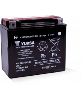 Ytx20Hl-Bs Hp Agm Yuasa Battery