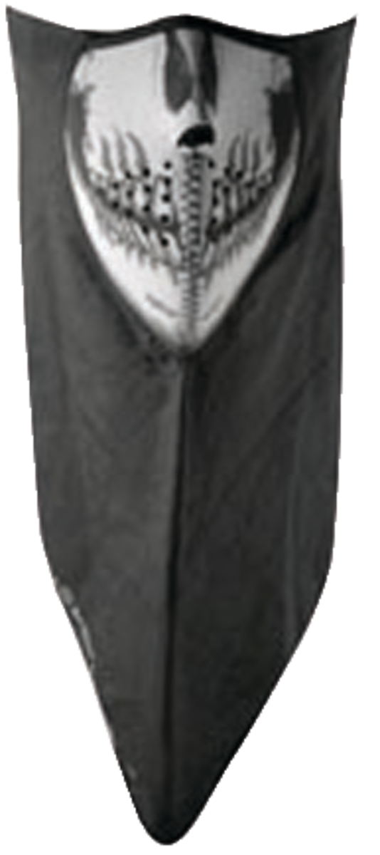 Neodanna Cotton Black Skull