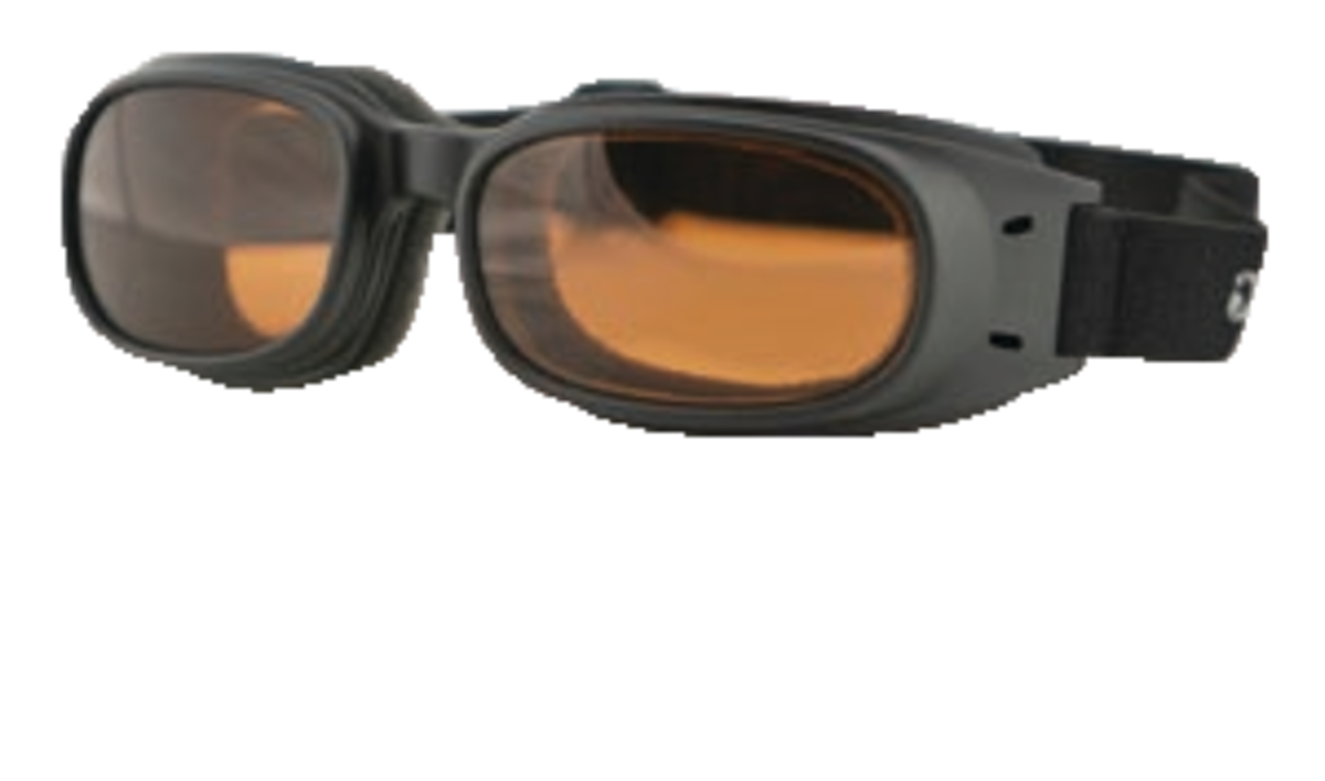 Bobster Piston Amber Lens