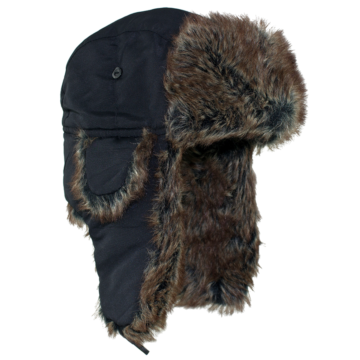 Zan Trooper Hat - Solid  Black