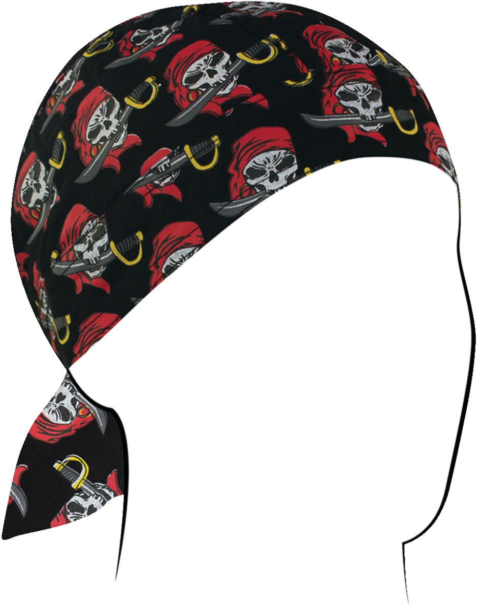 Flydanna Cotton Gray Pirate