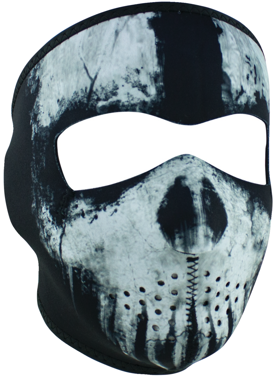 Full Mask Neoprene Skull Ghost