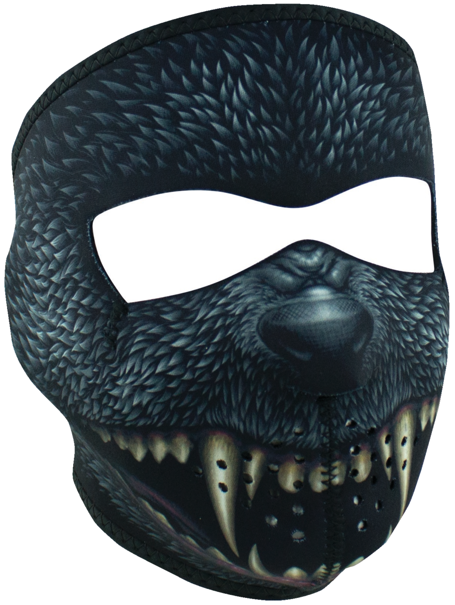 Full Mask Neoprene Silver Bullet