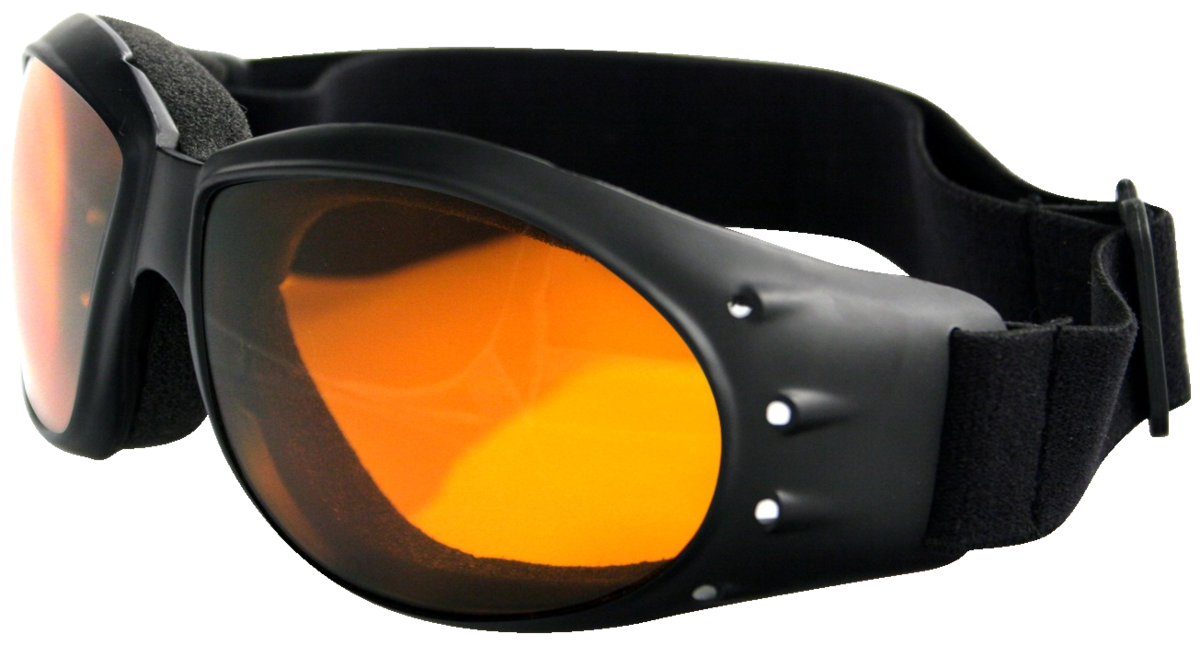 Cruiser Gog Black Frame Yellow Anti-Fog