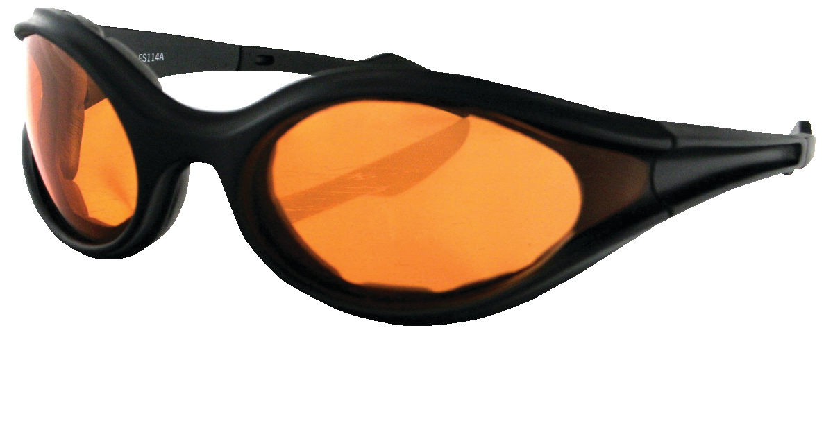 Foamerz Sungl Blk Frame Yellow Anti-Fog
