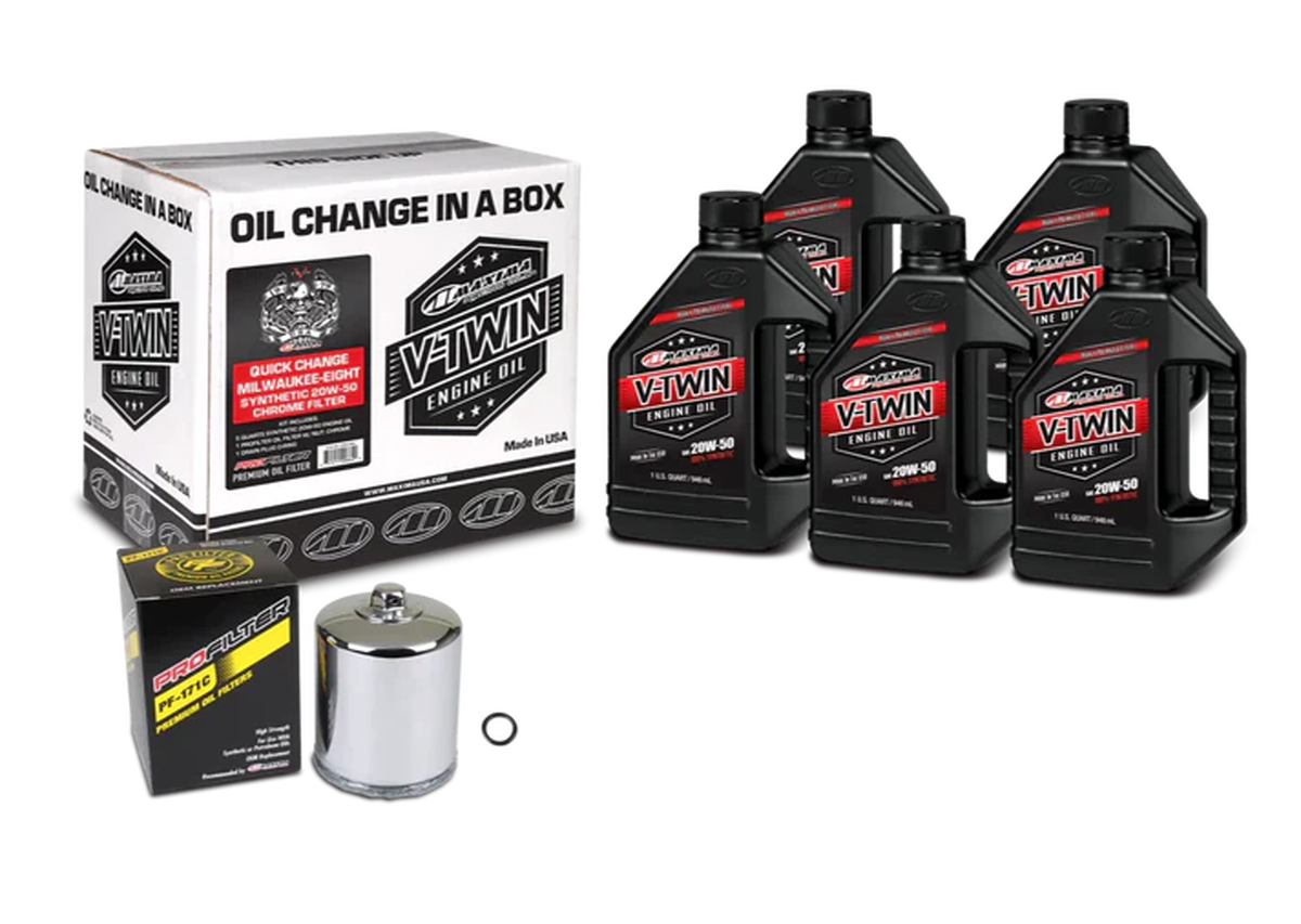 V-Twin Quick Kit Synthetic Chr Milwauk-8