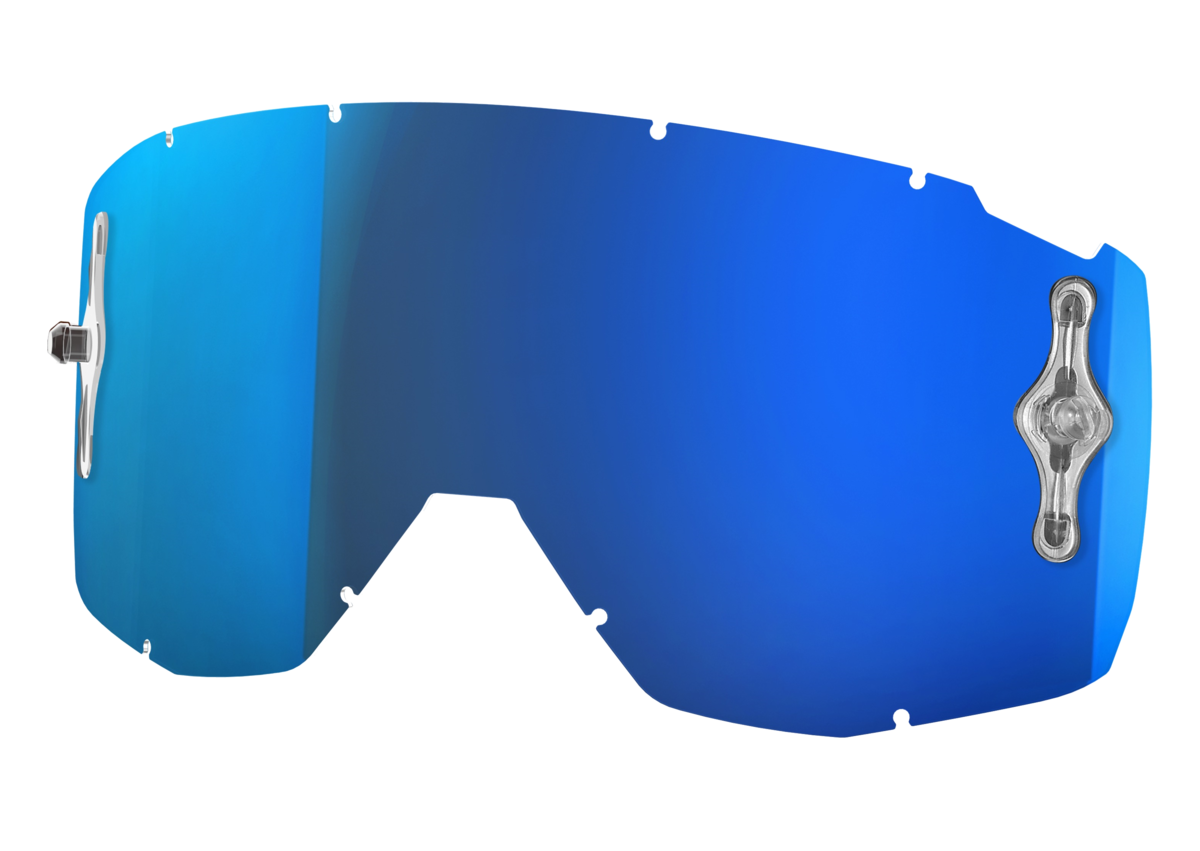 Lens Electric Blue Chrome Works