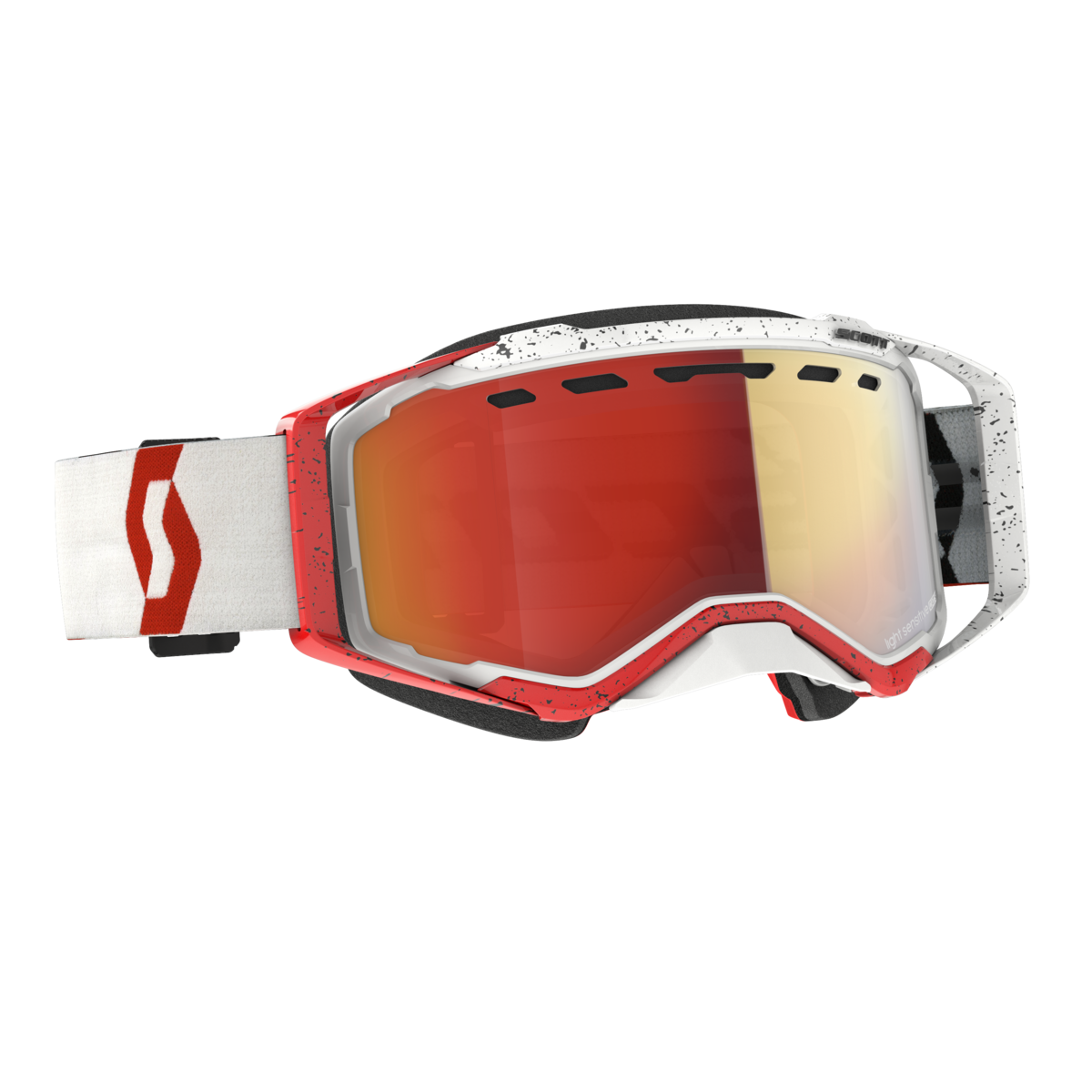 Prospect Snow Ls Wht/Red / Ls Red Chrome