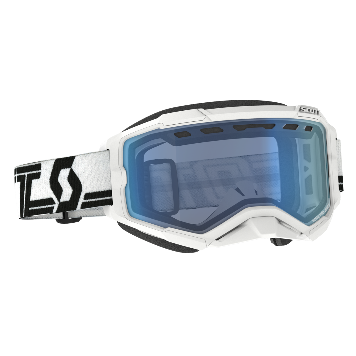 Fury Snow White/Black / Blue