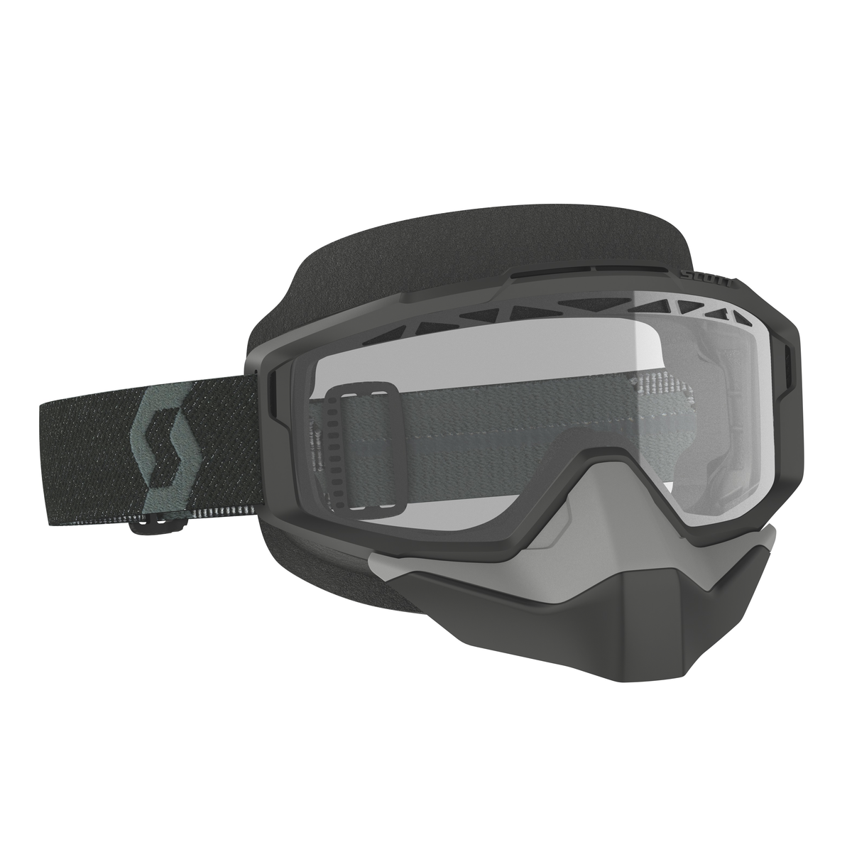 Split Otg Sno Blk W/ Clear Lens