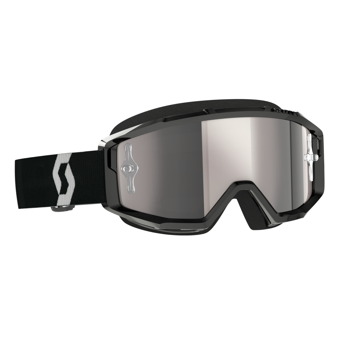 Primal Blk/Wht W/Silv Chrome
