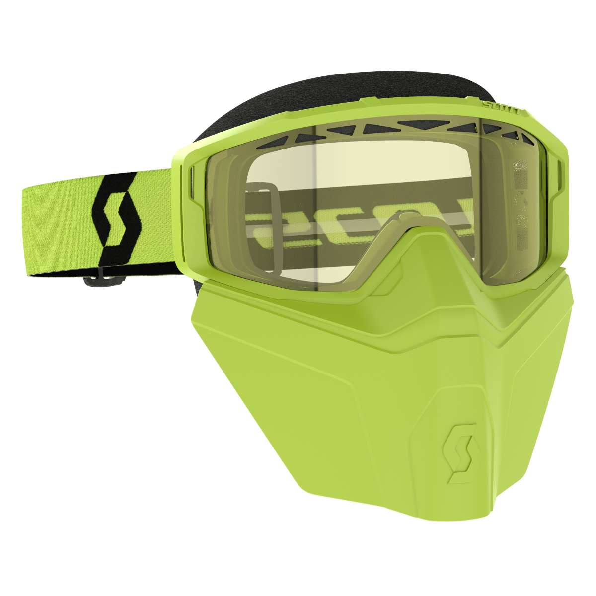 Primal Safari Facemask Yel/Blk Yel