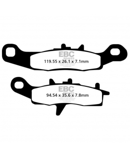 Fa349R Fr Brk Pad Kawa Fx450 Suzu Ltv700
