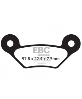 Fa609R R Brk Pad John Deer