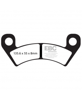 Fa610R Fr Brk Pad Arctic Cat/John Deer