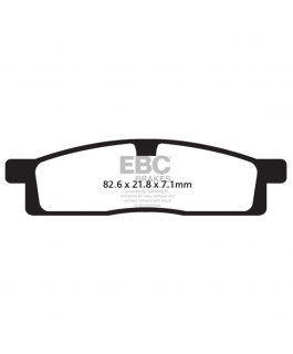 Fa119X Brk Pad Hond Yama Rx100 Tt-R125