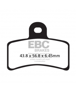 Fa291X Fr/Rr Brk Pad Gas Gas
