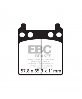 Fa32 Brk Pad R Hond Cb75075-76 Gl1000 75