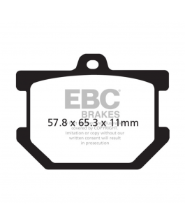 Fa34 Fr Brk Pads Honda/Yam Xs500/650/750