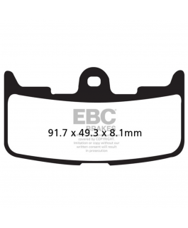 Fa345Hh Fr Brk Pad Buell/Husaq