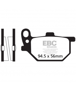 Fa41 Fr Brk Pads Honda/Yam Xs/Xj