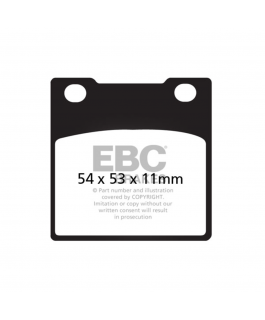 Fa450 Brk Pad Honda Cb650/Cb750/Cbr1000