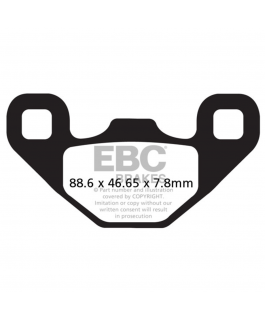 Fa489R Rr Pad Razor 170 09-15+