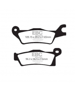 Fa618X Fr Brk Pad Can Am 800 1000 F/R