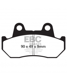 Fa69/2 Fr Brk Pads Honda/Kawa Kx80