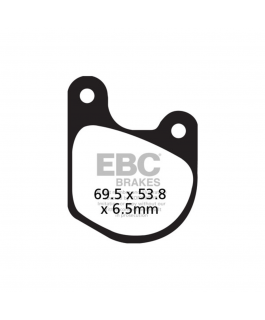 Fa71 Fr Twin Brk Pads Harley Xl 79-83
