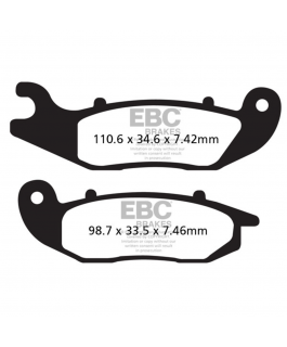 Fa465X Fr Brk Pad Hondacr250L/Yama Yz250