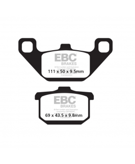 Fa85 Brk Pad Kawa Vn750/800/1500/Suzuki