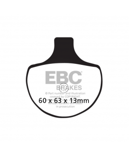 Fa94 Fr Brk Pads Harley Girling Caliper