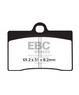 Fa95 Brk Pad Bmw/Gas/Indi/Duci/Husq/Kawa