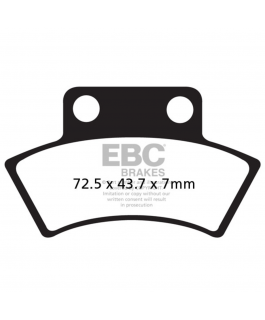 Fa232R R Brk Pad Cf Moto/Polaris